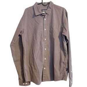 Patagonia Organic Cotton Long Sleeve Shepard Check Plaid